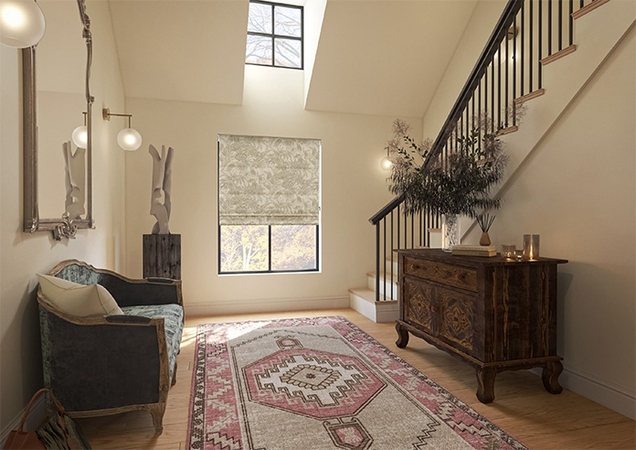 Maui, Hessian - Roman Blind - Image 6